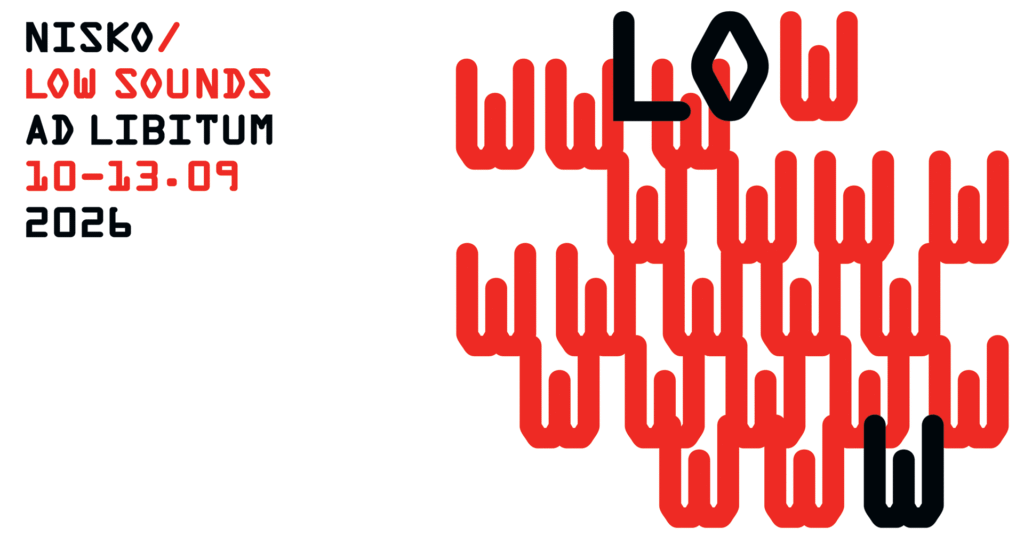 21. Festiwal „Ad Libitum” – niskie dźwięki / low sounds poster